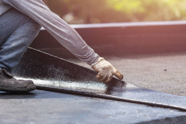Professional Waterproofing technician working in Silver Lake, IN